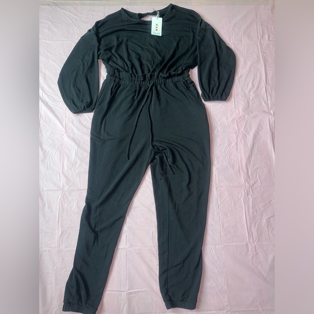 CHERISH BLACK JUMPSUIT